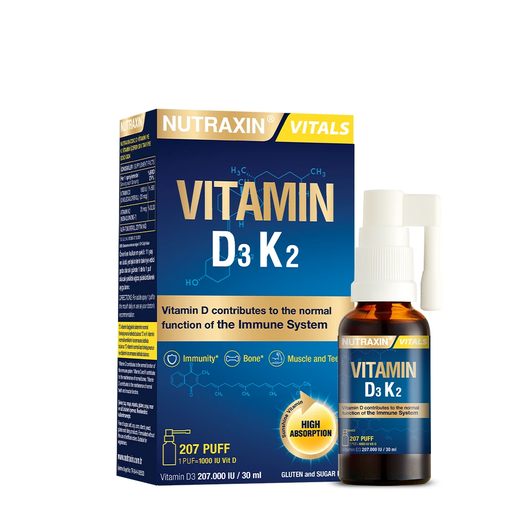  Vitamin D3K2 Spray